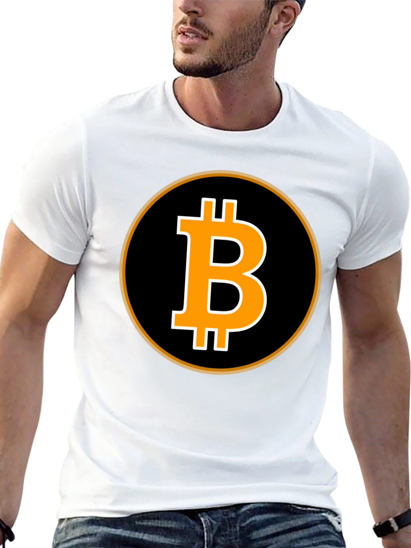 Bitcoin Emblem T-Shirt - Cryptocurrency Tee