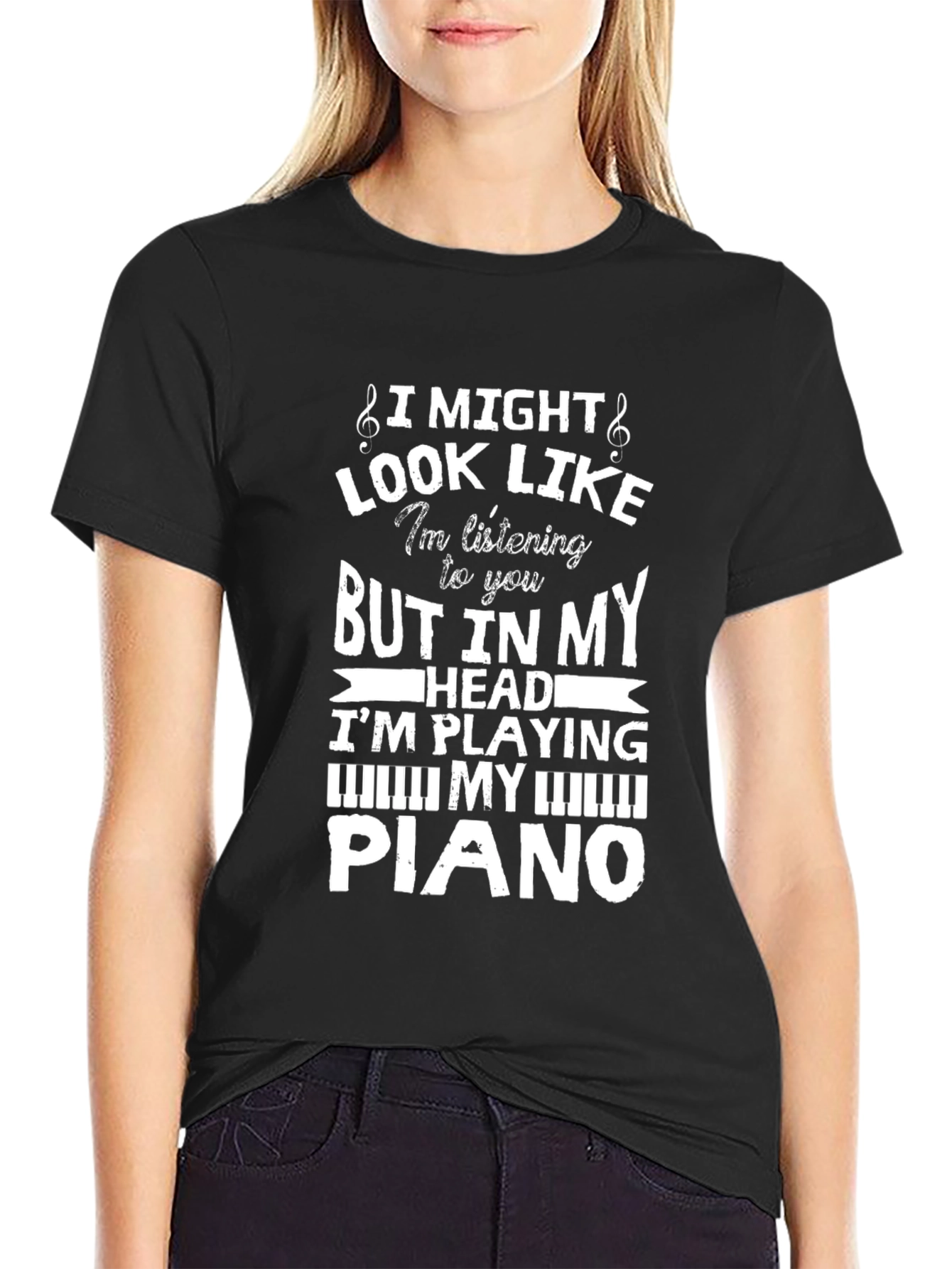 Piano Player T-Shirt - Musician Gift