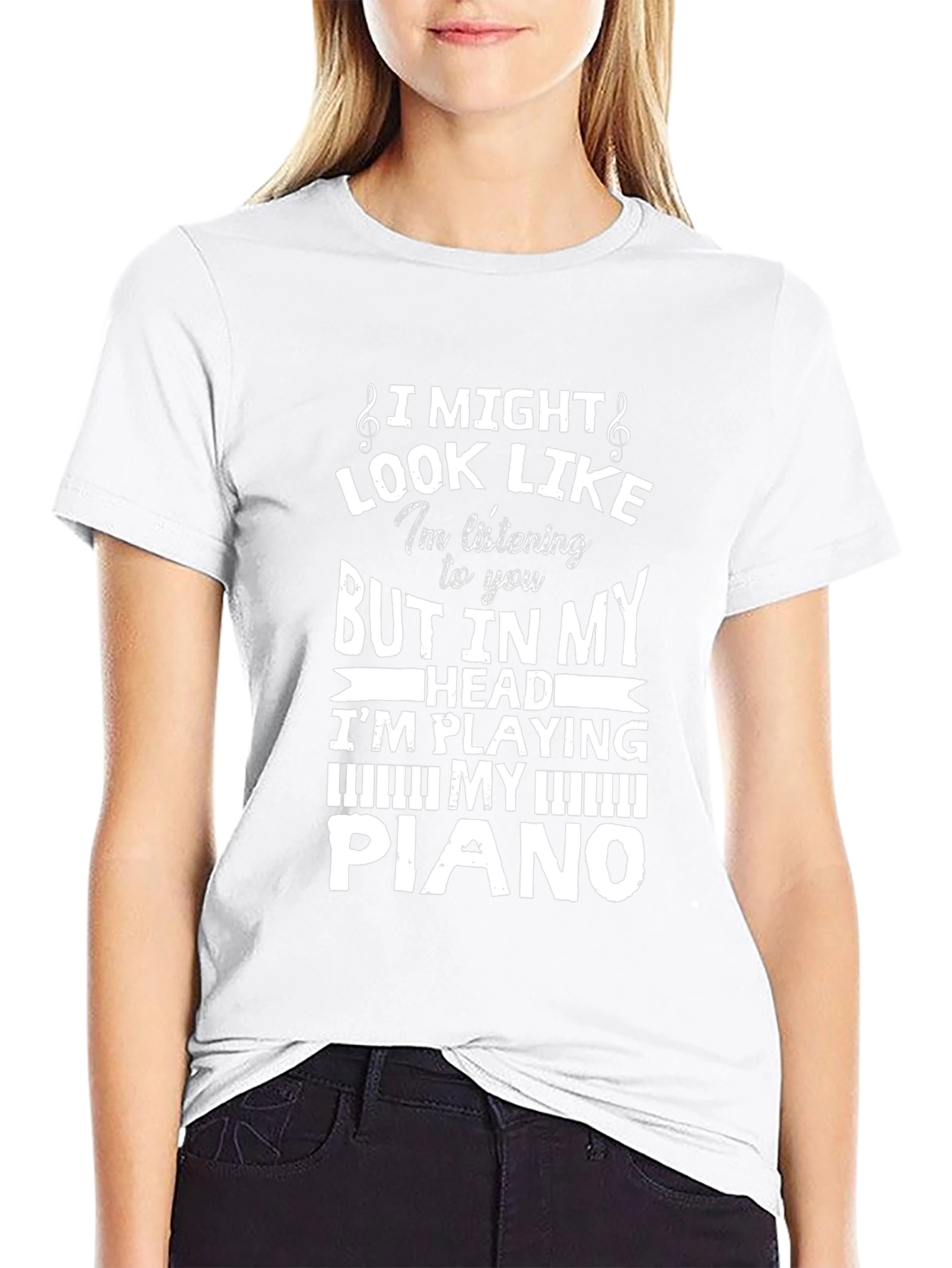 Piano Player T-Shirt - Musician Gift