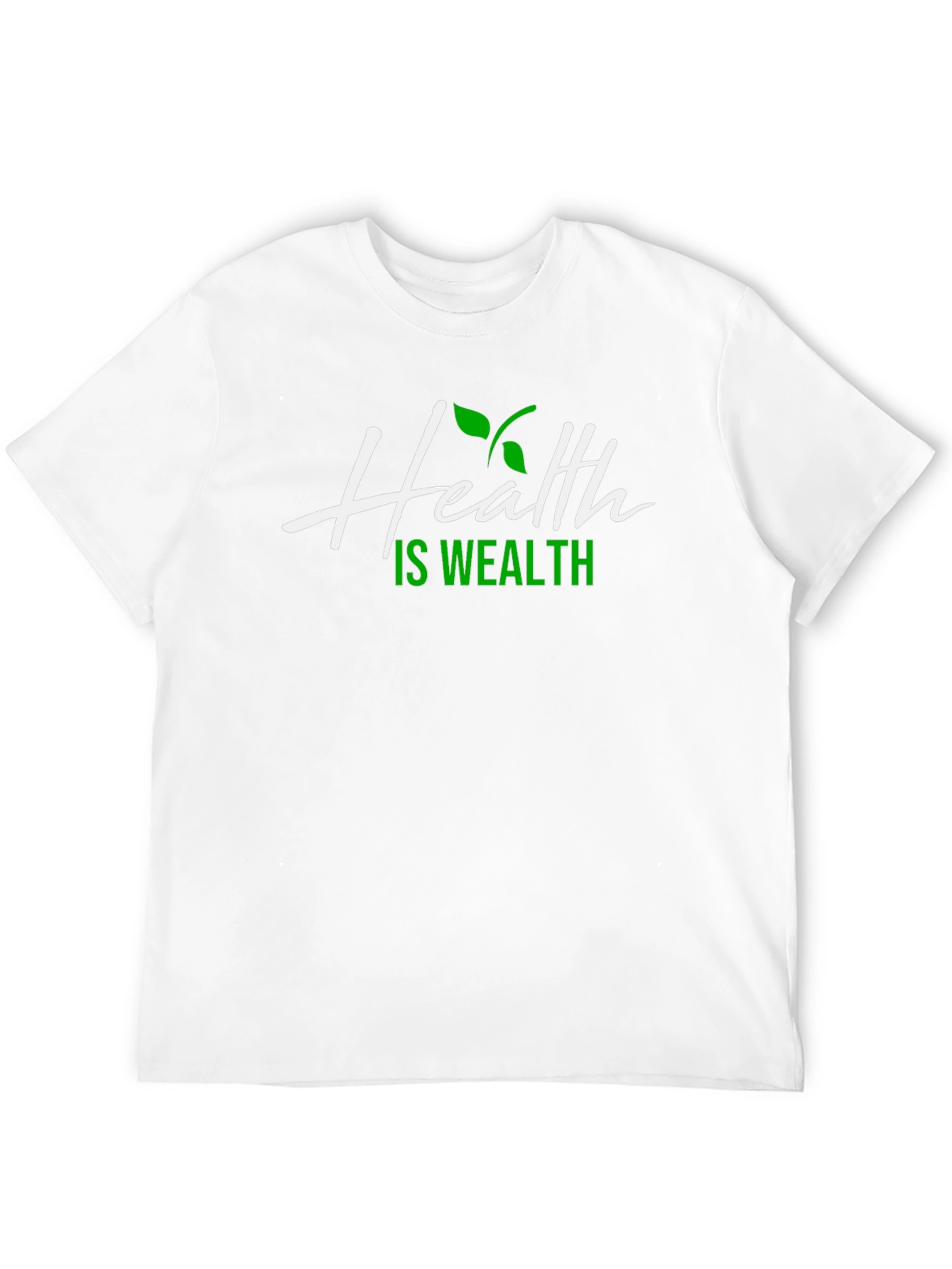 Health is Wealth Graphic Tee