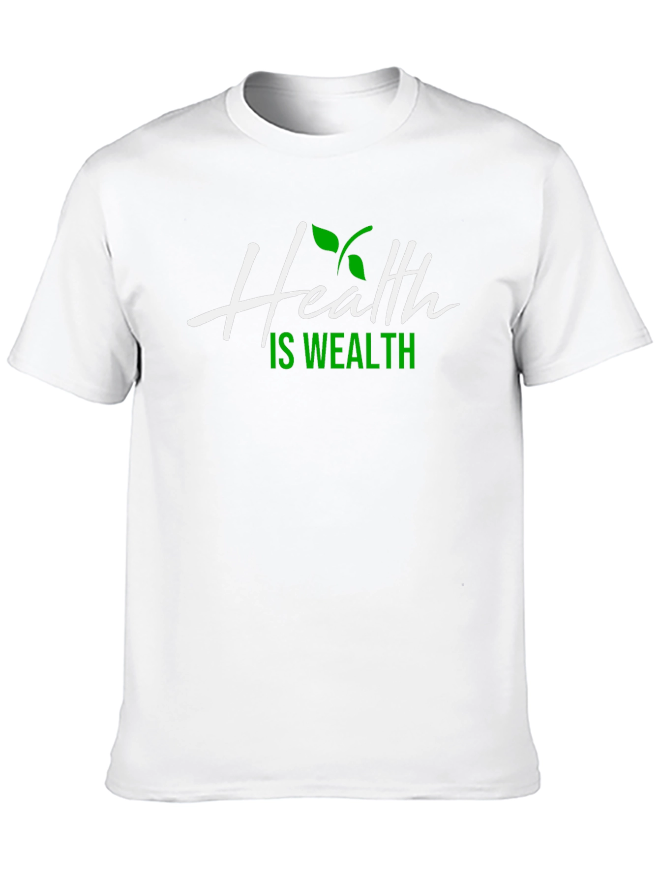 Health is Wealth Graphic Tee