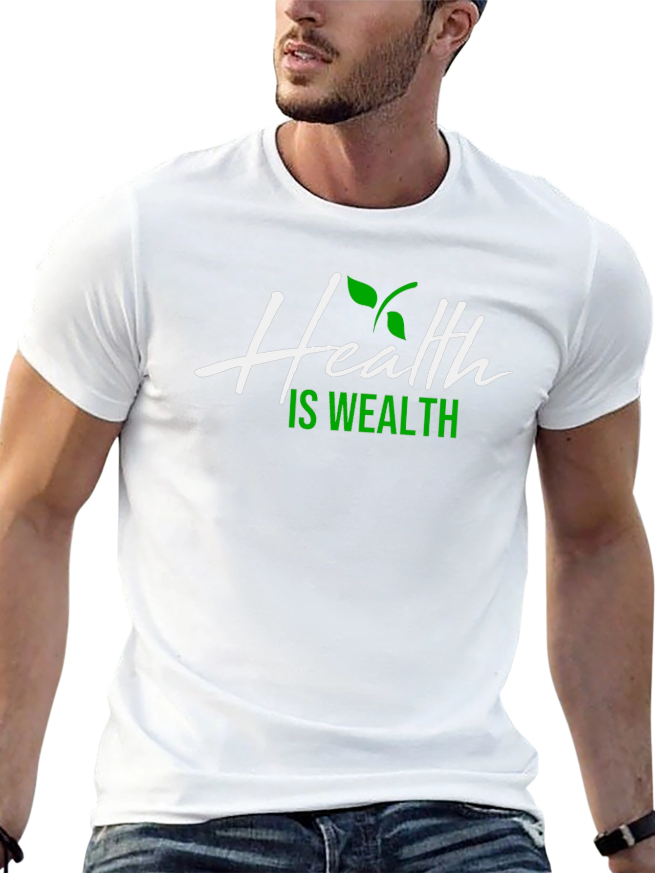 Health is Wealth Graphic Tee