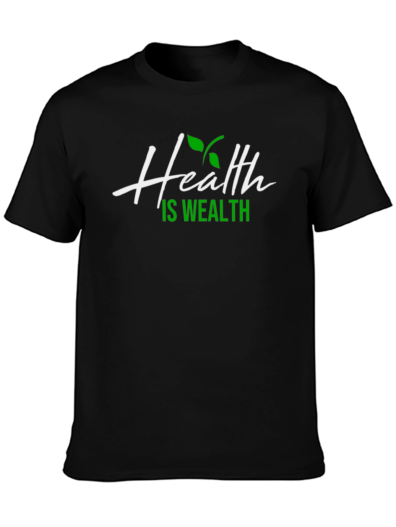 Health is Wealth Graphic Tee