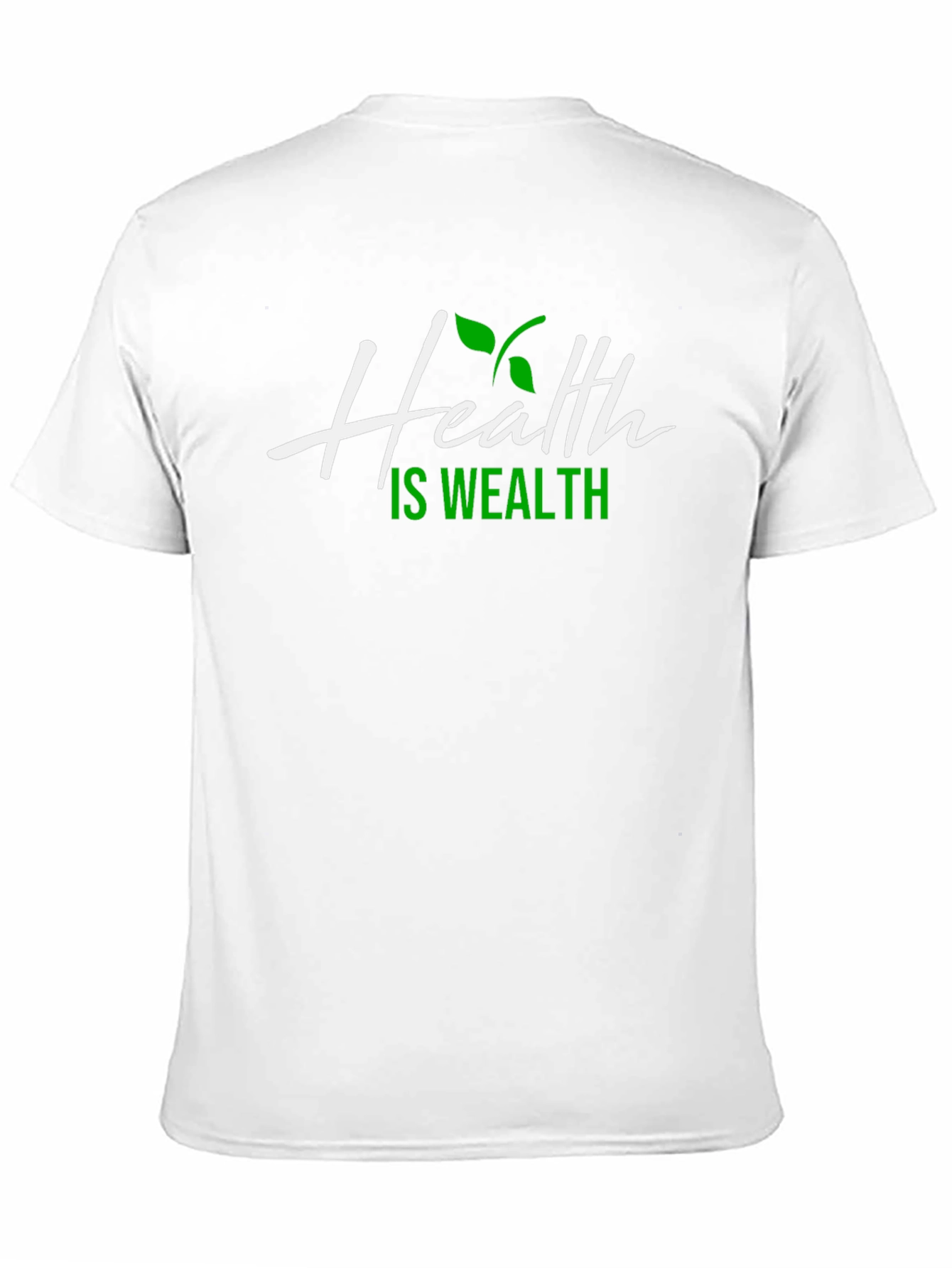 Health is Wealth Graphic Tee