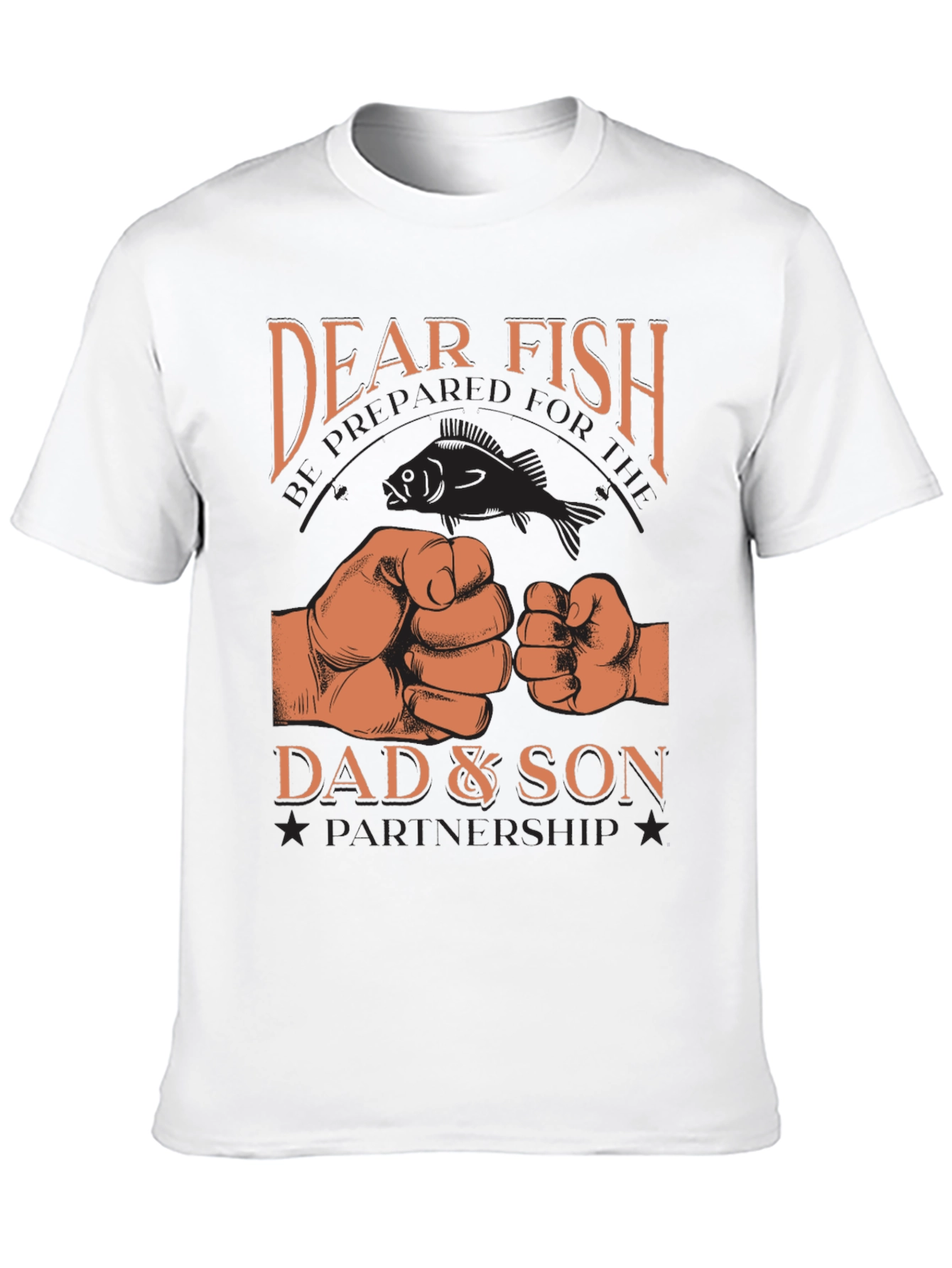 Dear Fish Dad & Son Partnership T-Shirt