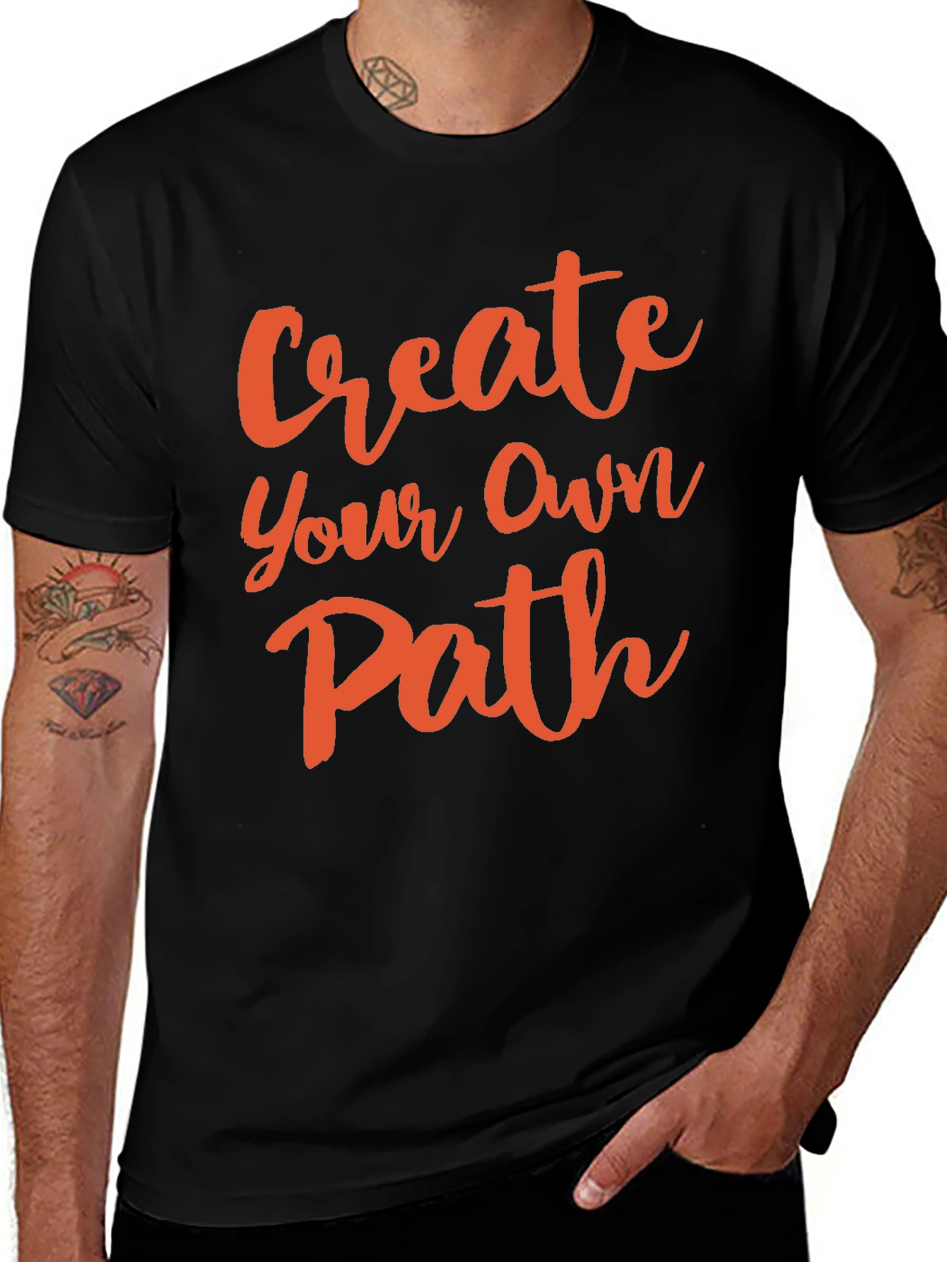 Create Your Own Path Graphic T-Shirt