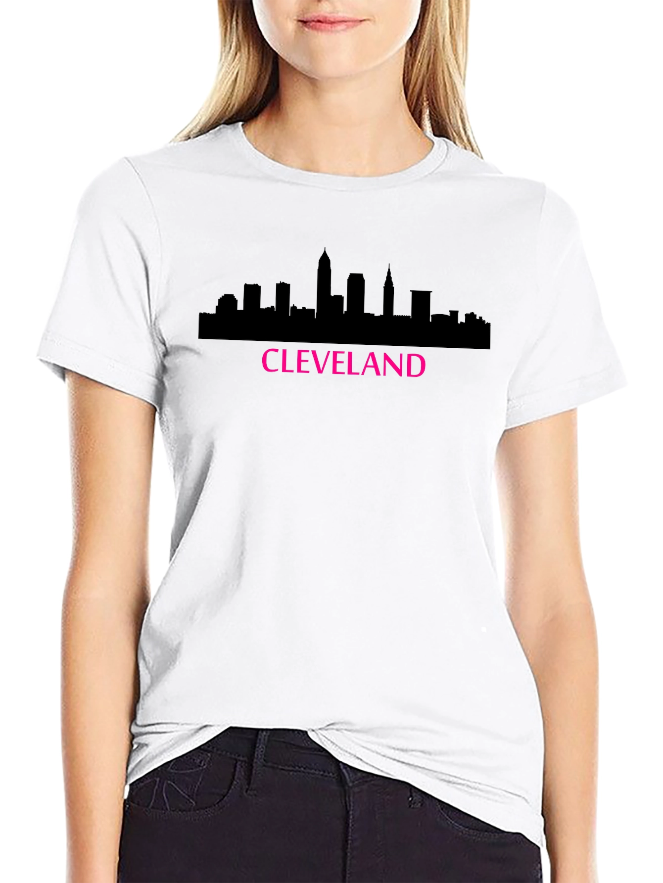 Cleveland Skyline Graphic Tee - City Pride T-Shirt