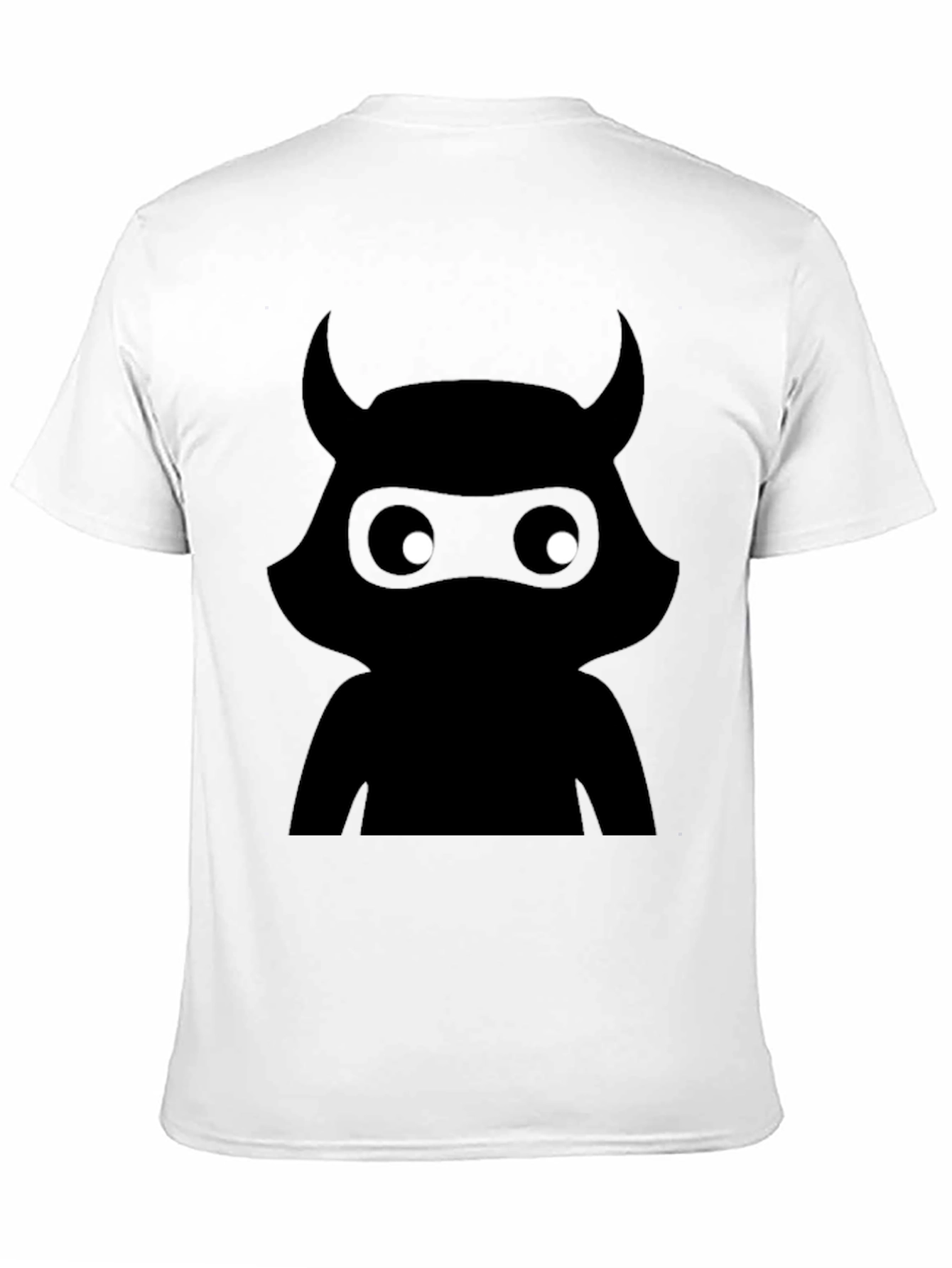 Ninja Devil Graphic Tee - Black Cotton T-Shirt