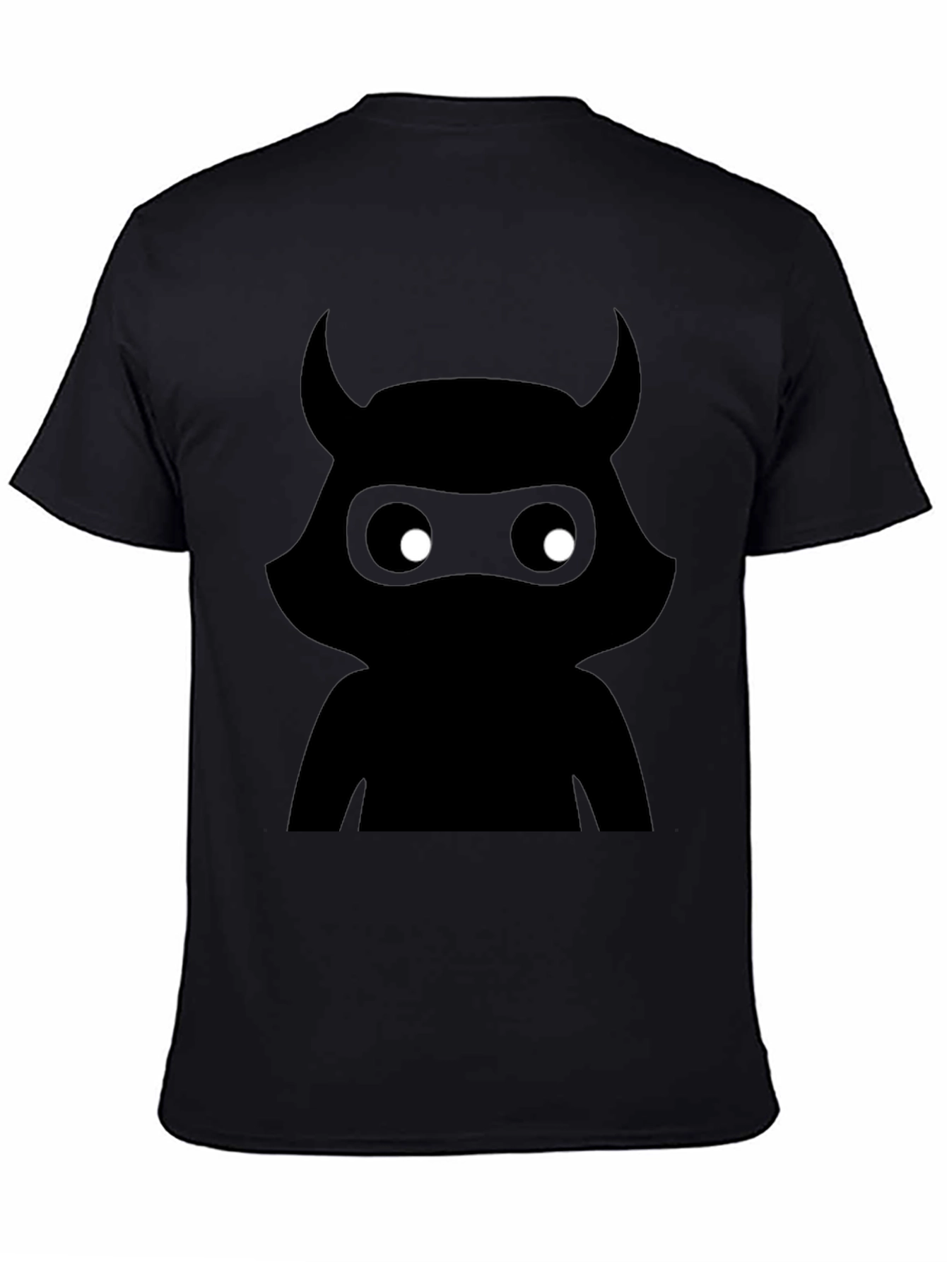 Ninja Devil Graphic Tee - Black Cotton T-Shirt