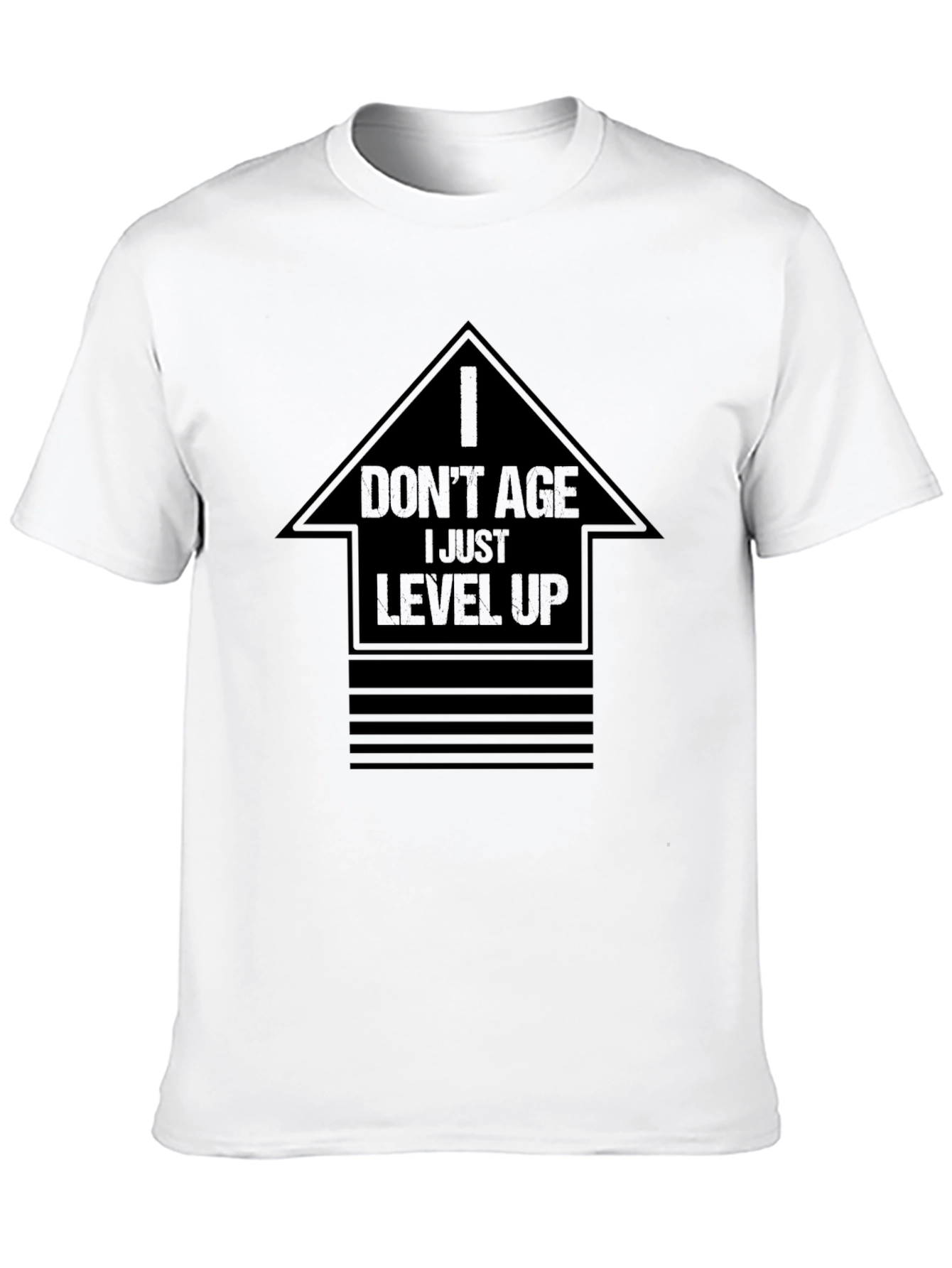 Level Up Graphic Tee - Gamer Style Shirt