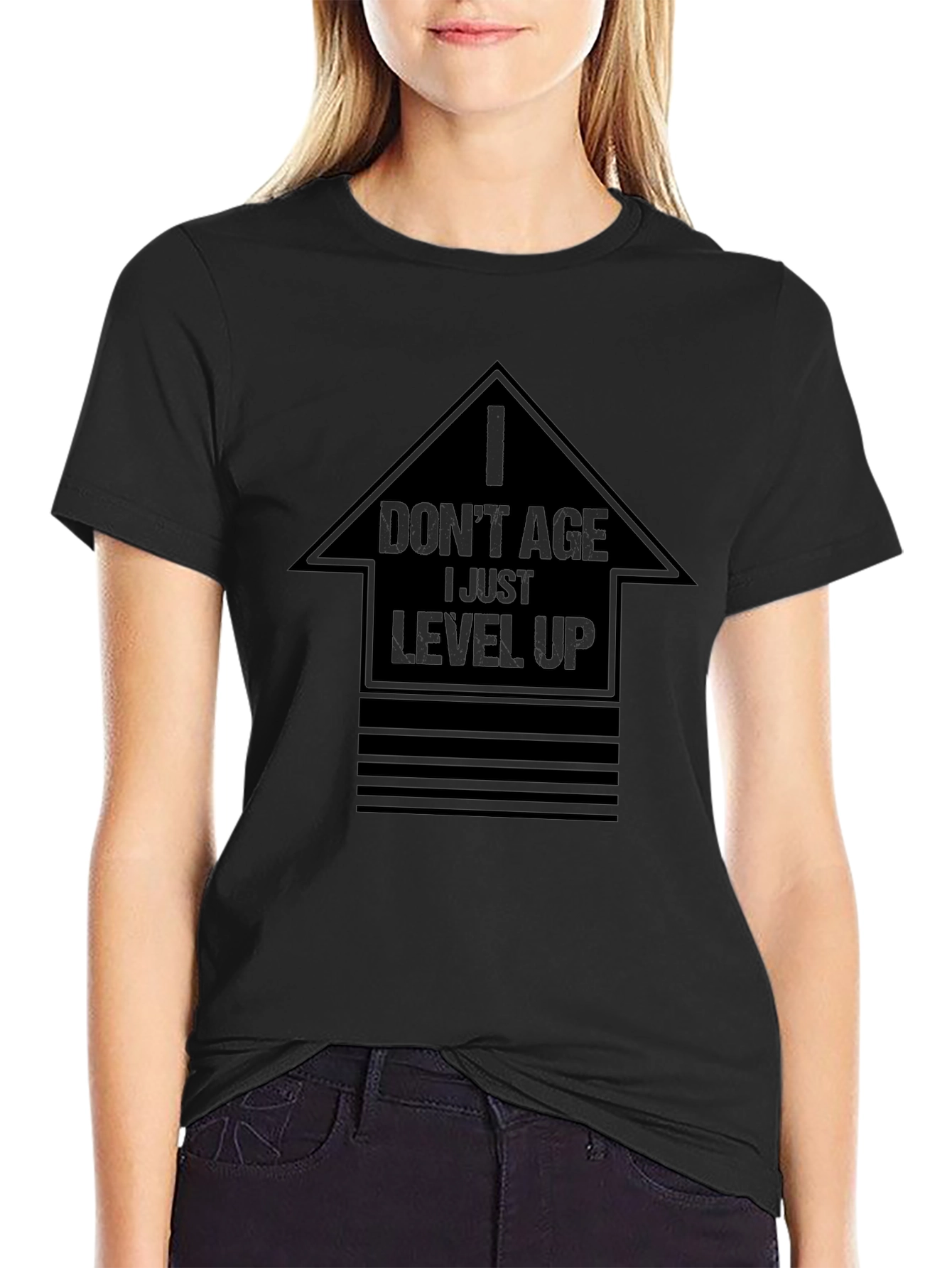 Level Up Graphic Tee - Gamer Style Shirt