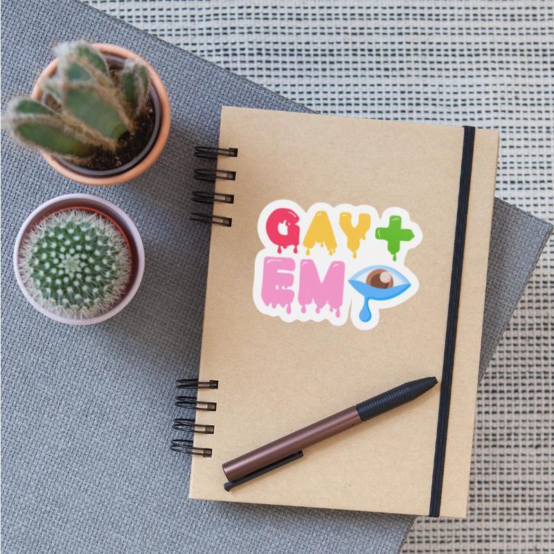 Gay Emo Funny LGBT Cool Pride
