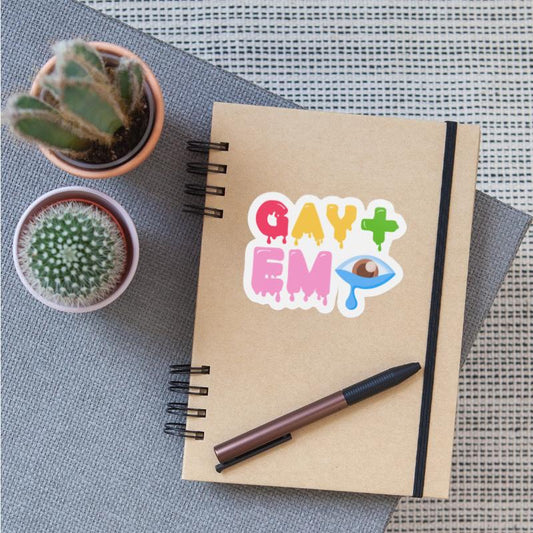 Gay Emo Funny LGBT Cool Pride