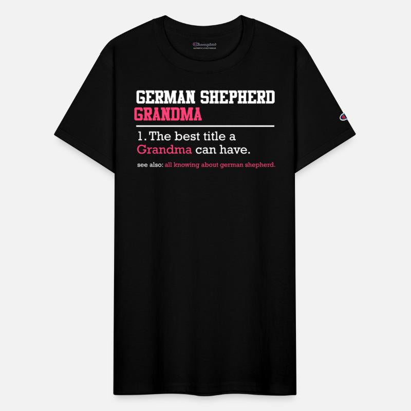 GERMAN SHEPHERD GRANDMA Shepherd Owner