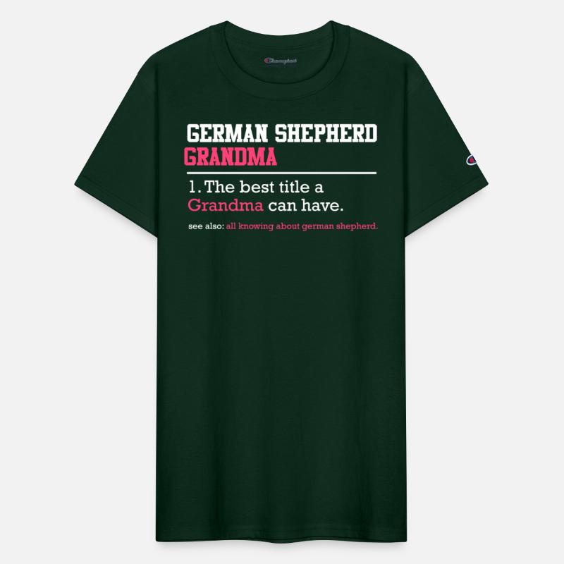 GERMAN SHEPHERD GRANDMA Shepherd Owner
