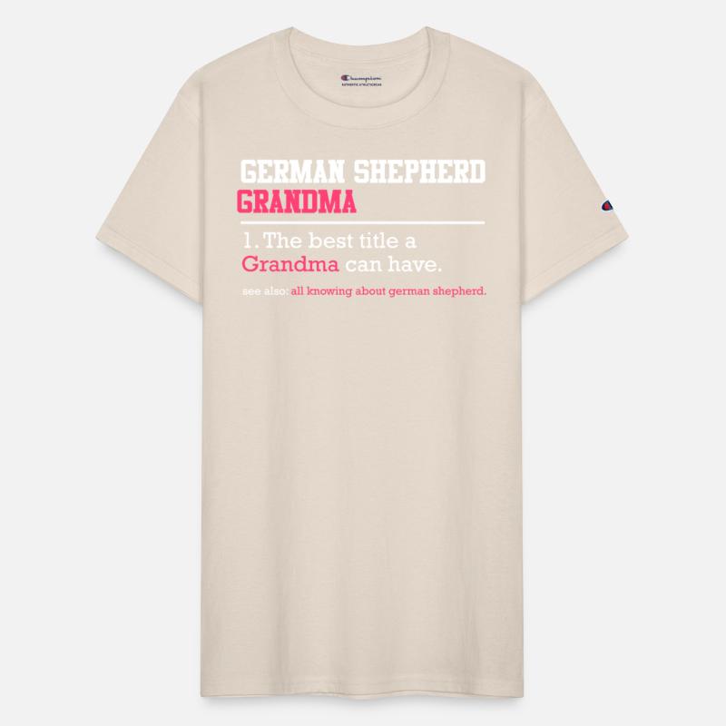 GERMAN SHEPHERD GRANDMA Shepherd Owner