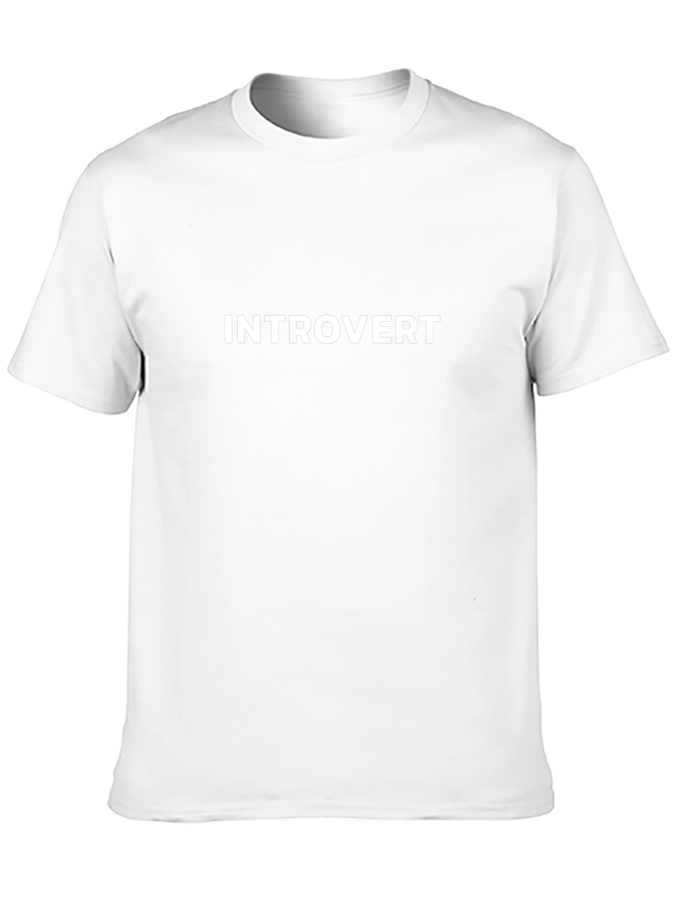 Introvert T-Shirt - Comfortable Cotton Blend