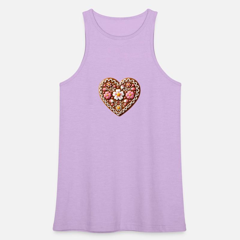 Gingerbread heart: Sweet tradition and love united