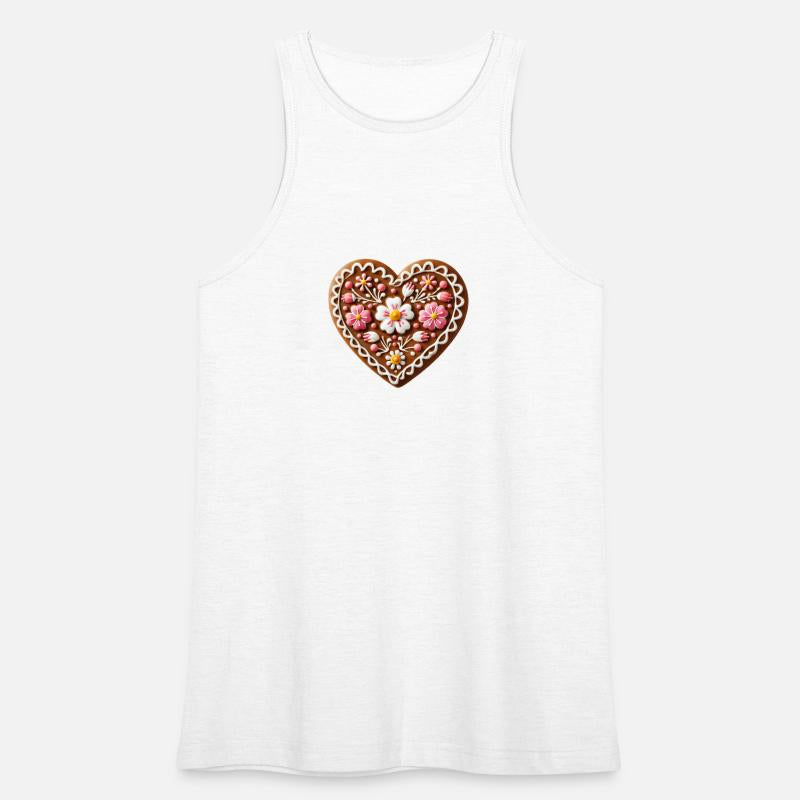 Gingerbread heart: Sweet tradition and love united