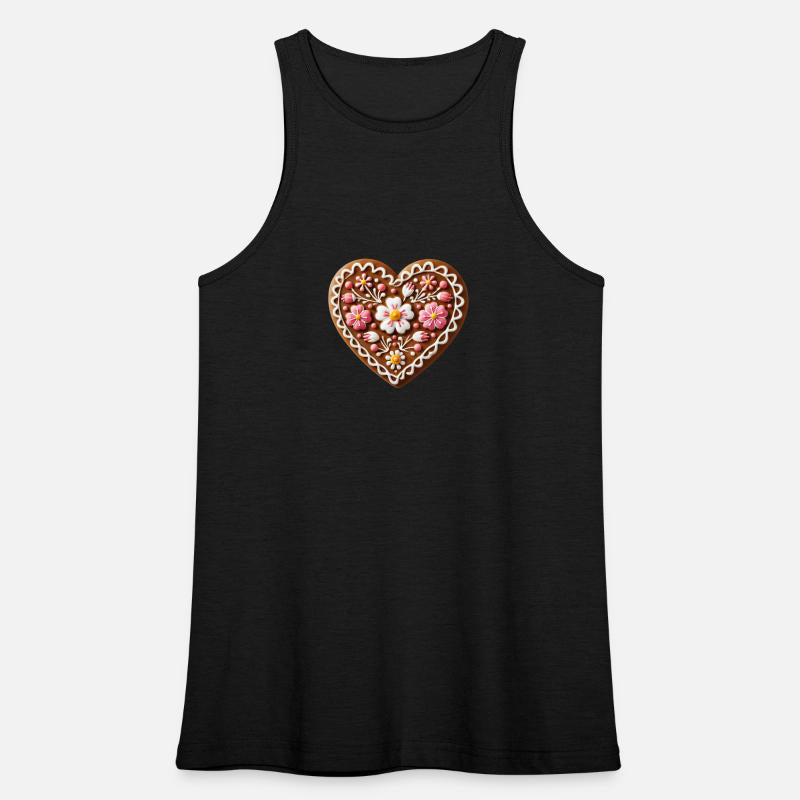 Gingerbread heart: Sweet tradition and love united
