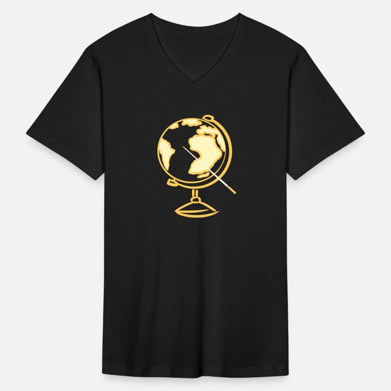 Globe Icon. Geography Teacher. Education symbol