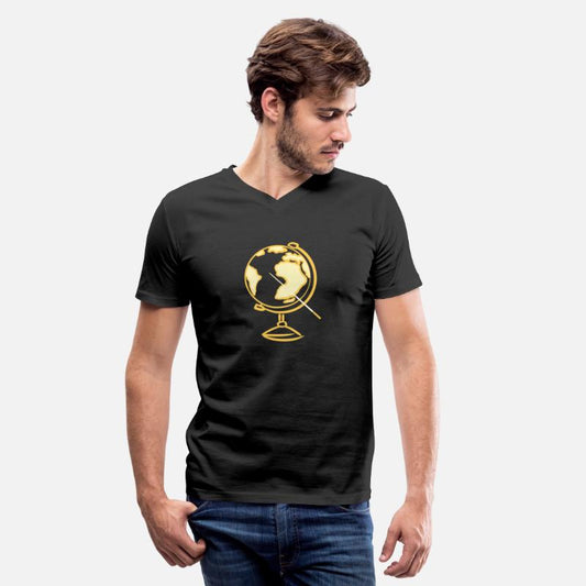 Globe Icon. Geography Teacher. Education symbol