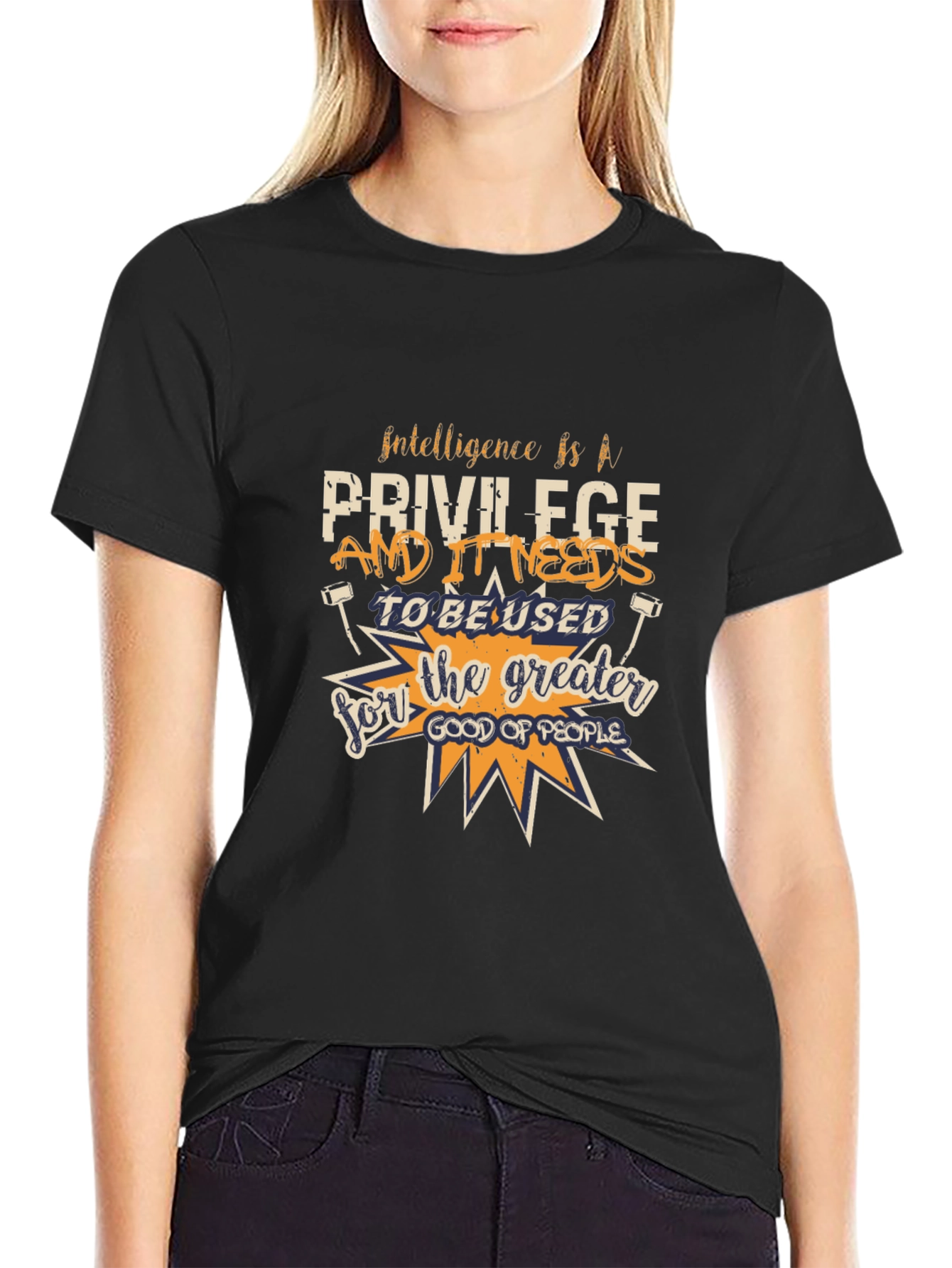 Intelligence is a Privilege Graphic Tee
