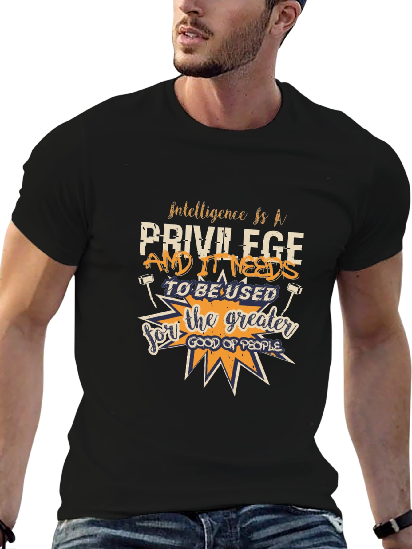 Intelligence is a Privilege Graphic Tee