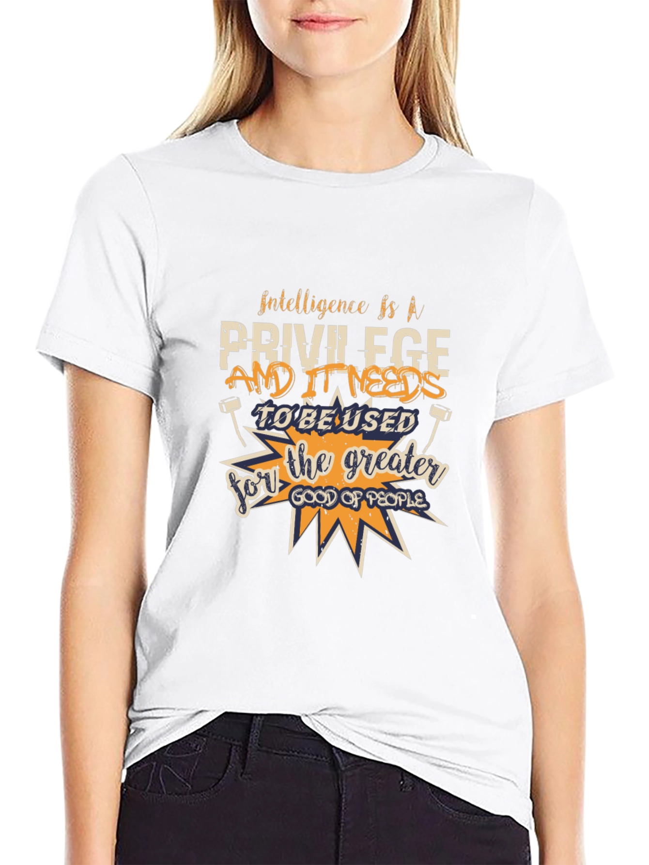 Intelligence is a Privilege Graphic Tee