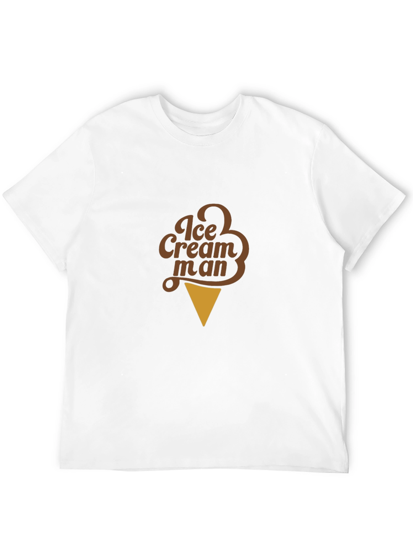 Ice Cream Man T-Shirt - Novelty Graphic Tee