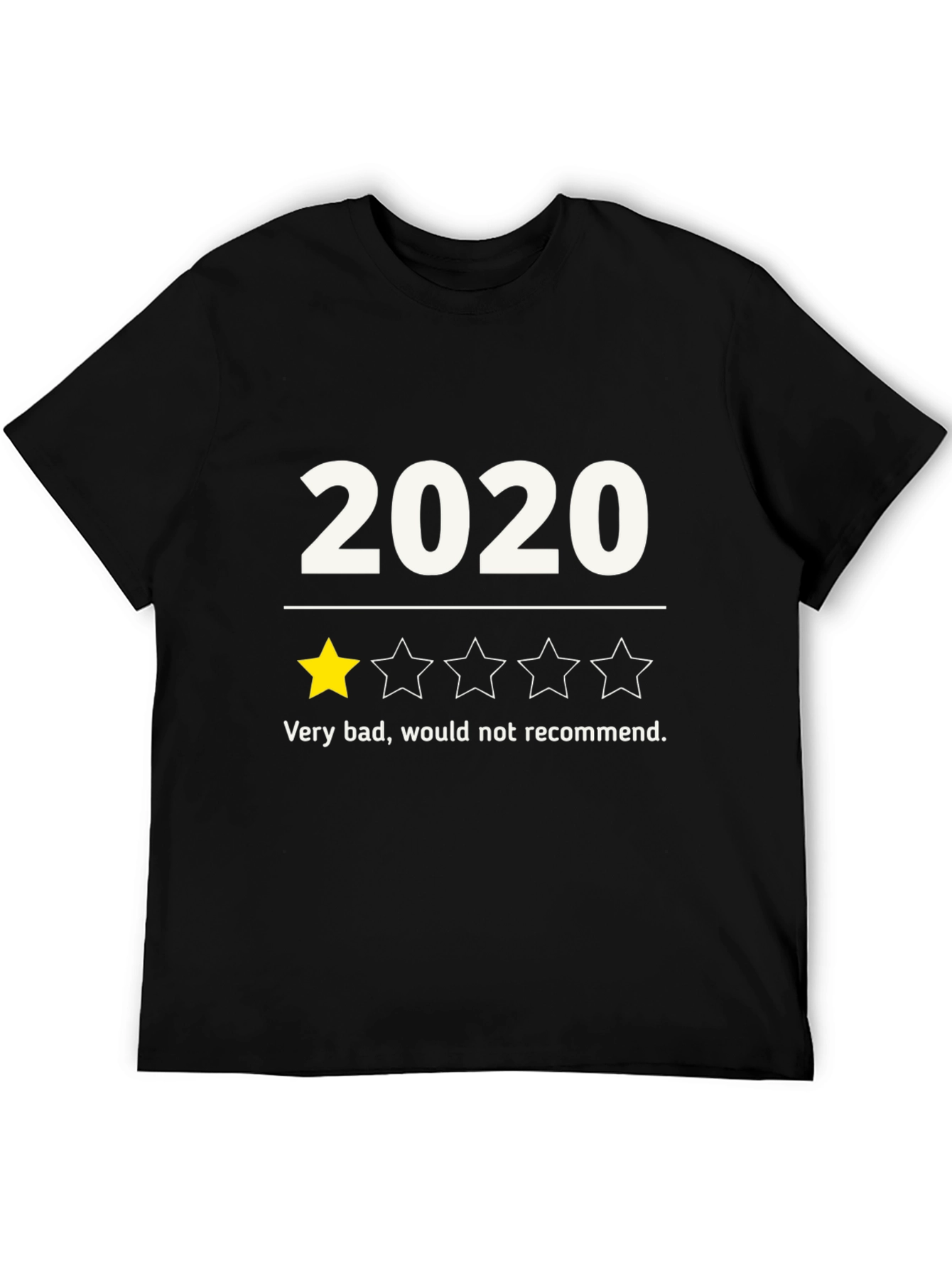2020 One Star Review Graphic T-Shirt