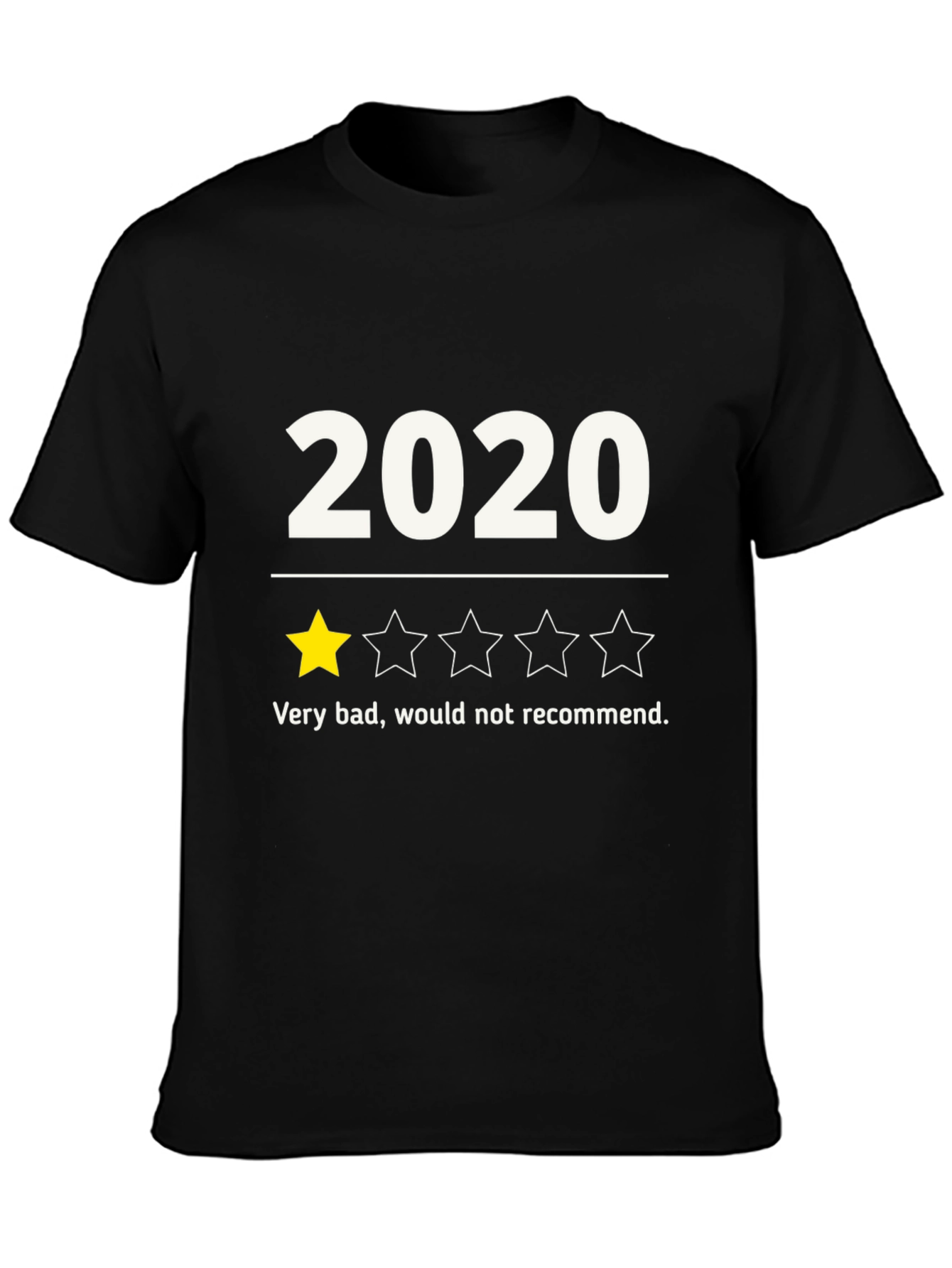 2020 One Star Review Graphic T-Shirt