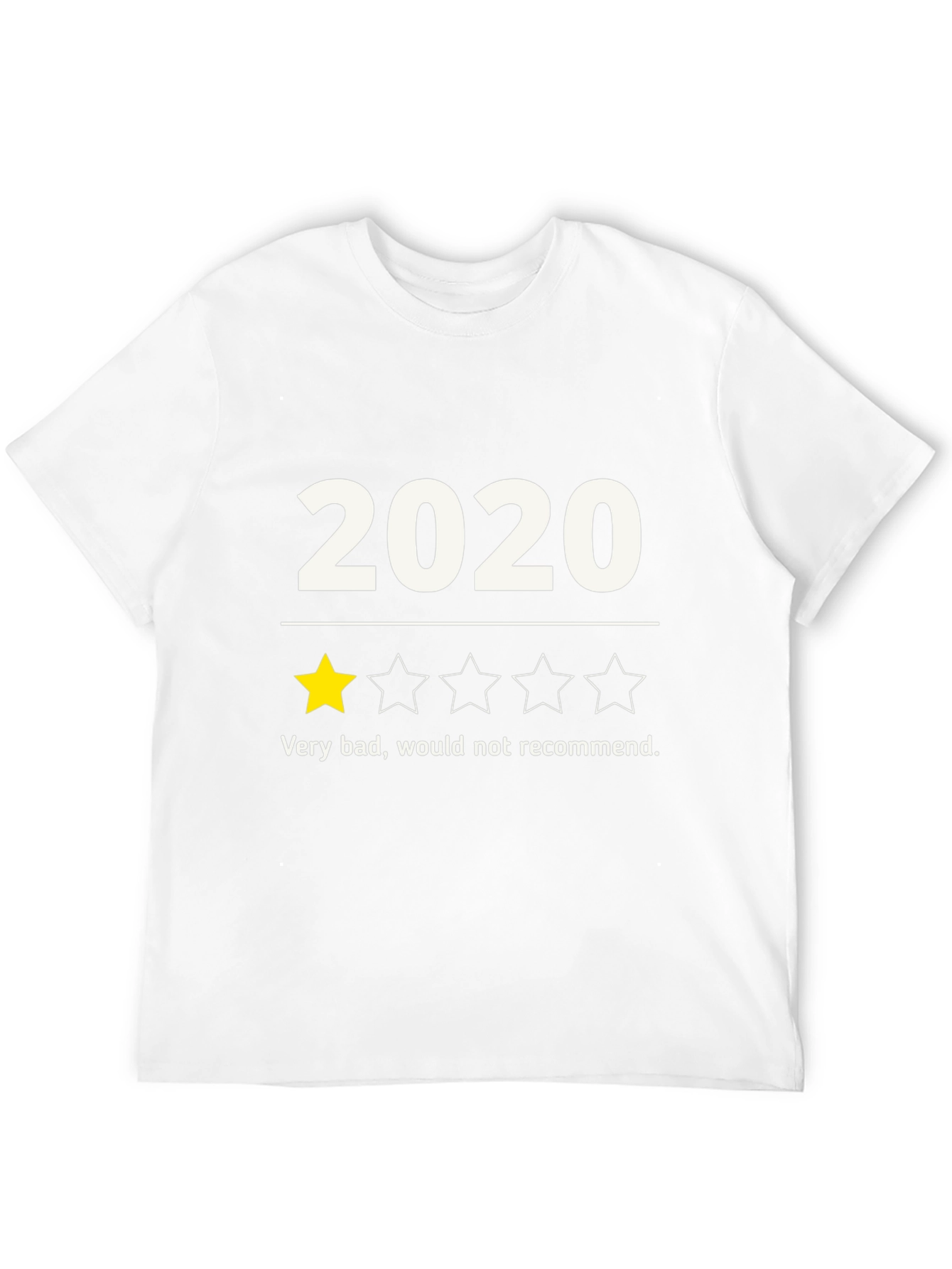 2020 One Star Review Graphic T-Shirt