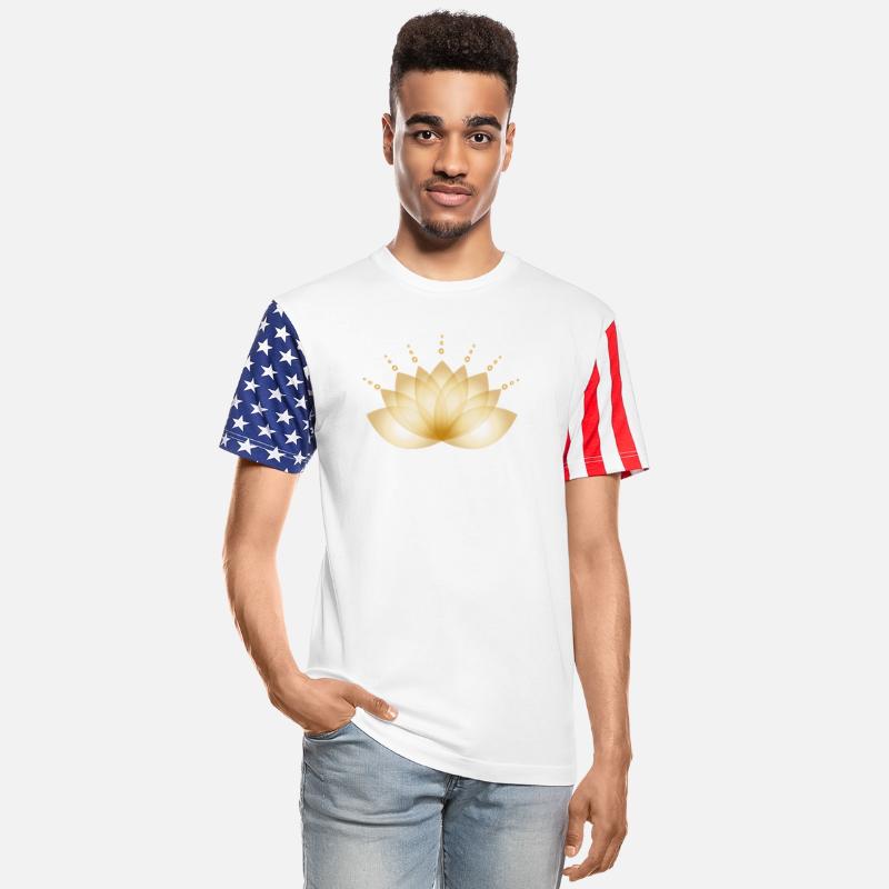 Golden Flower Transparent Stylized