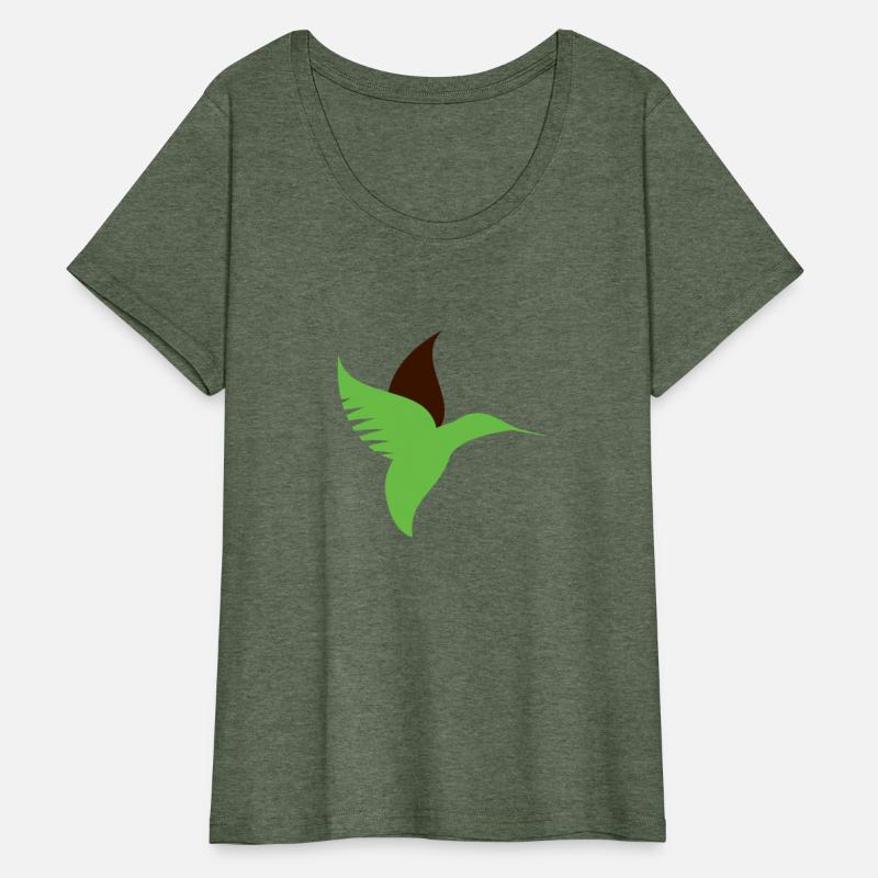 Green Bird Illustration