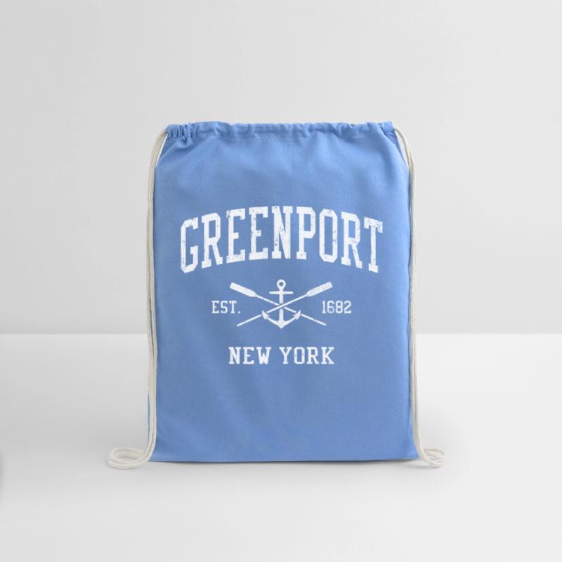 Greenport Ny Crossed Oars Boat Anchor Sports