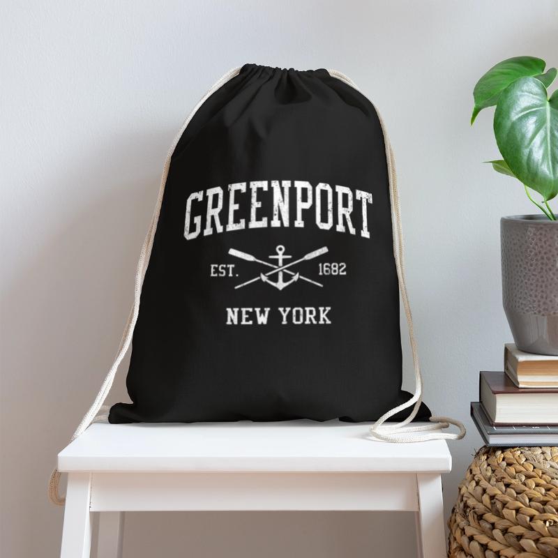 Greenport Ny Crossed Oars Boat Anchor Sports