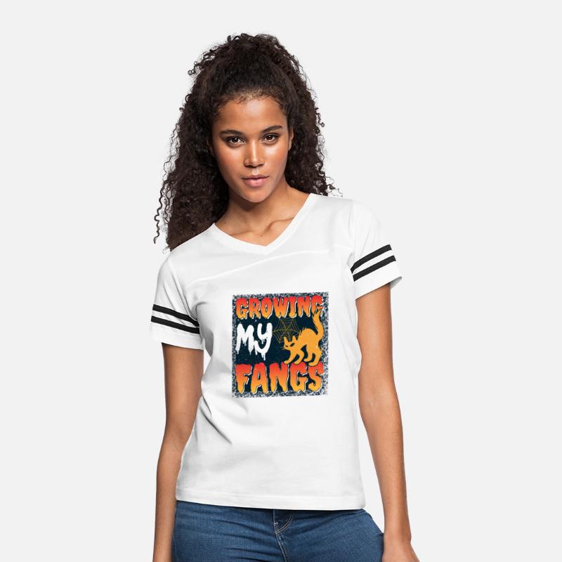 Growing My Fangs,custom Halloween shirt.