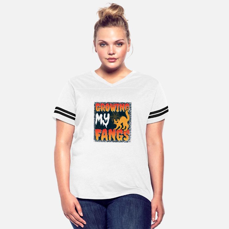 Growing My Fangs,custom Halloween shirt.
