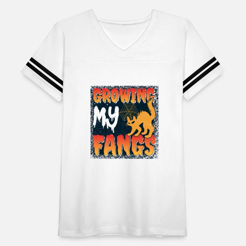 Growing My Fangs,custom Halloween shirt.