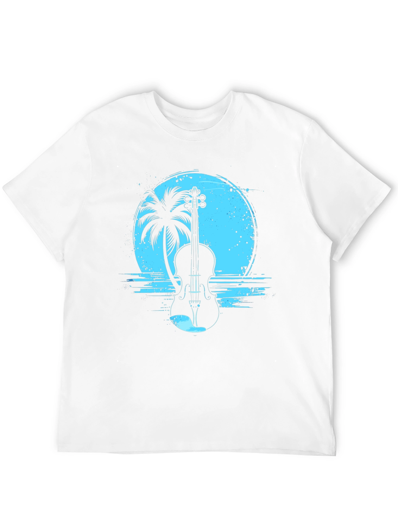 Violin Island Graphic Tee - Black