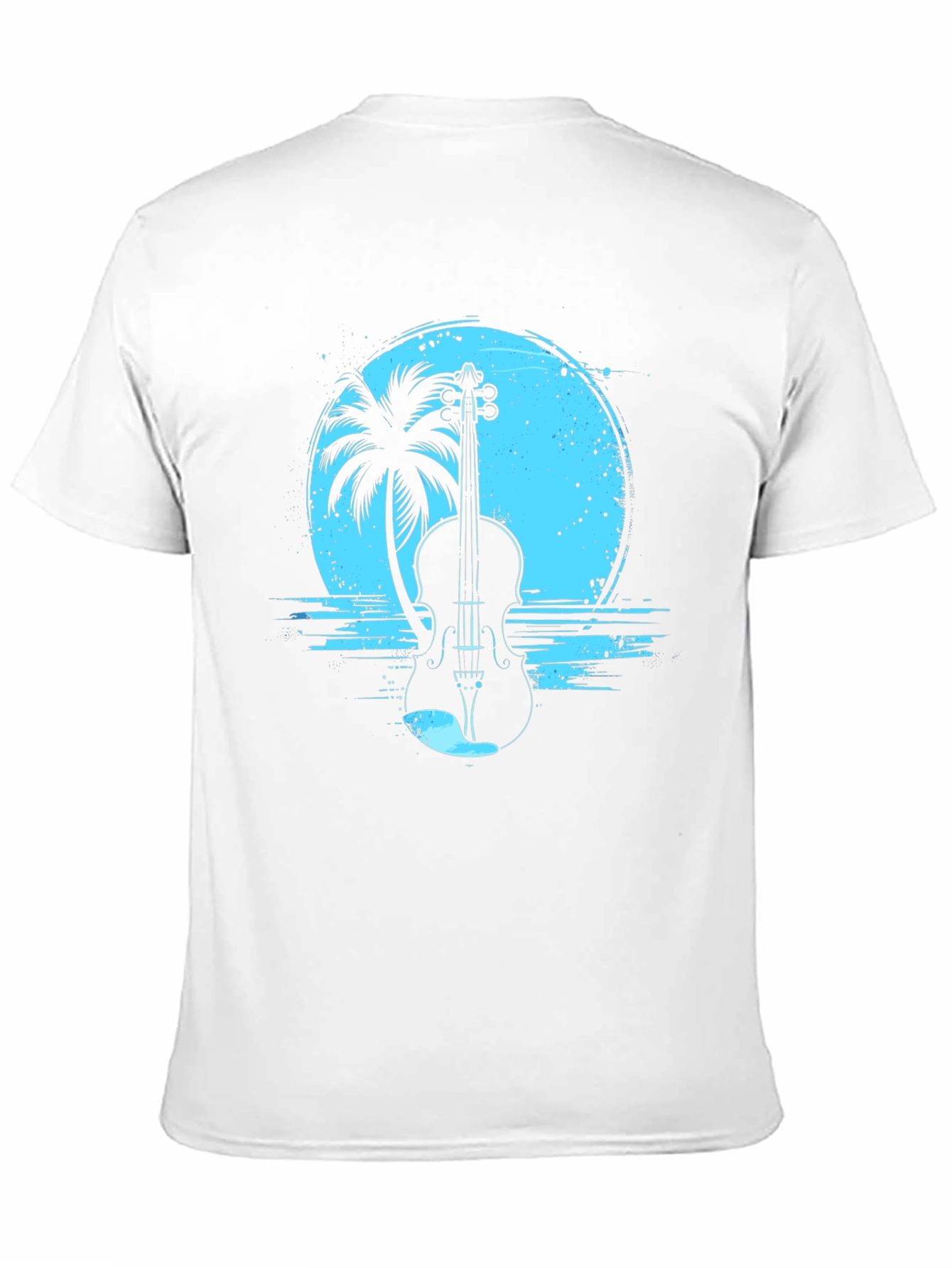 Violin Island Graphic Tee - Black