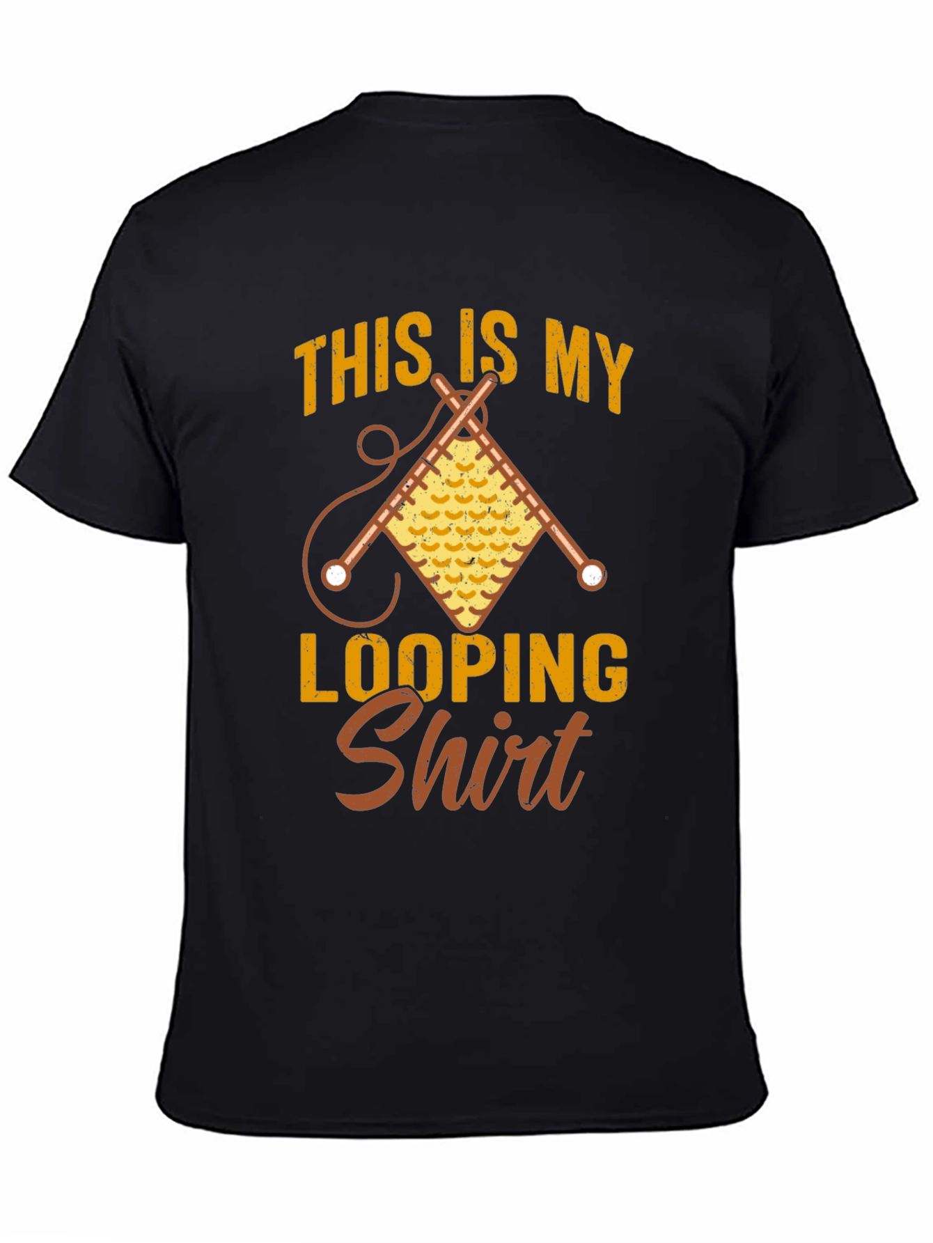 This Is My Looping Shirt - Knitter T-Shirt