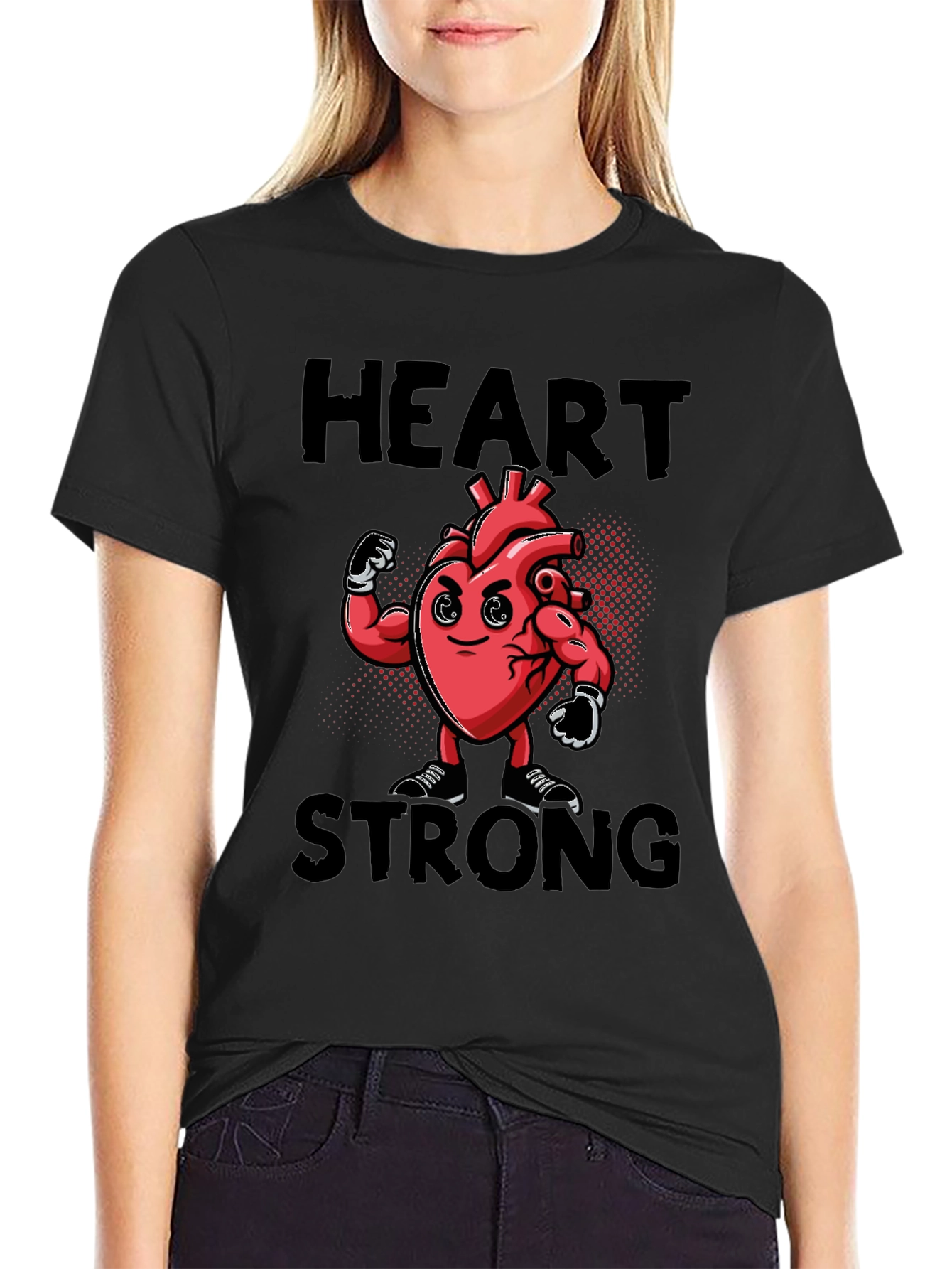 Heart Strong Graphic T-Shirt