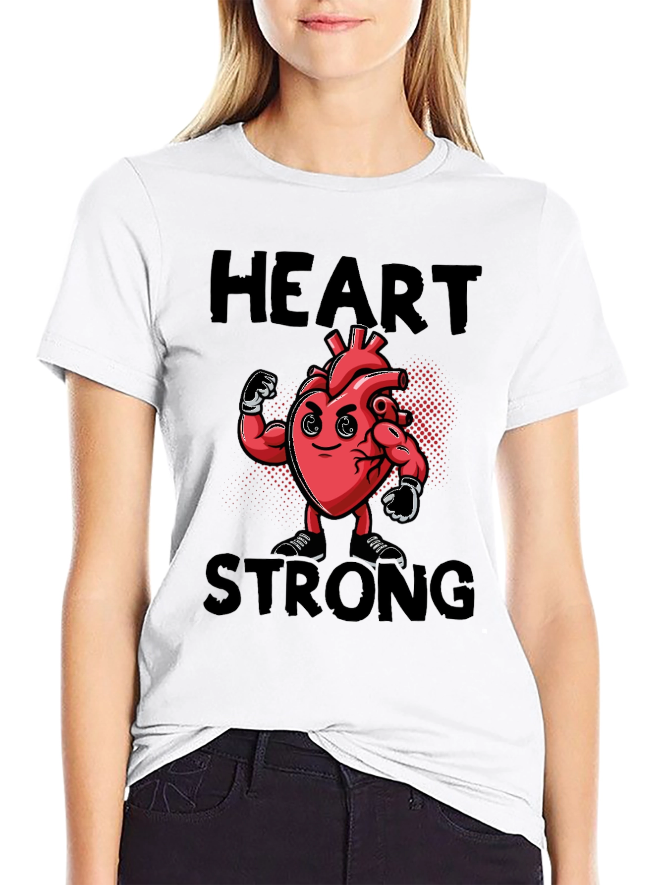 Heart Strong Graphic T-Shirt