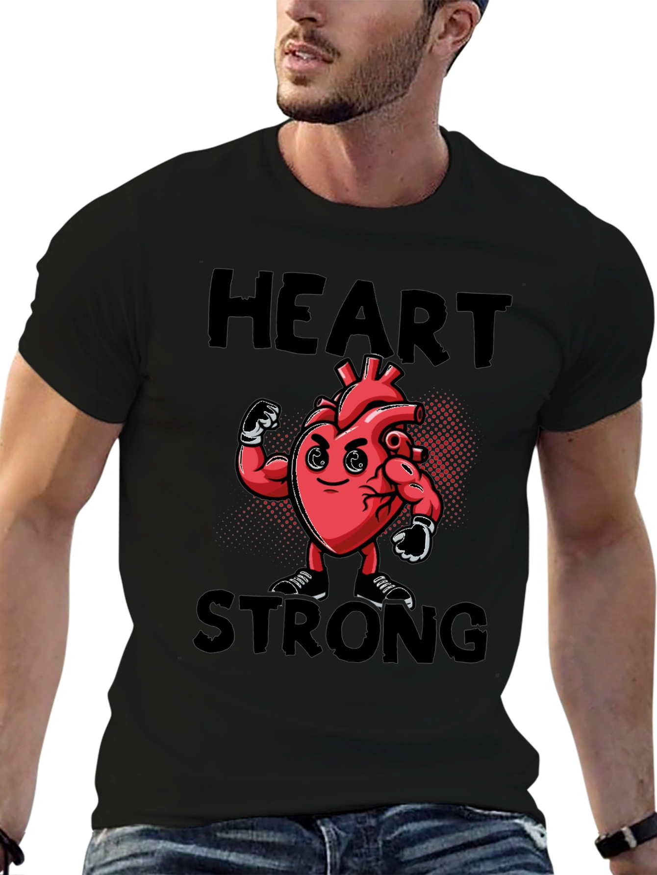 Heart Strong Graphic T-Shirt
