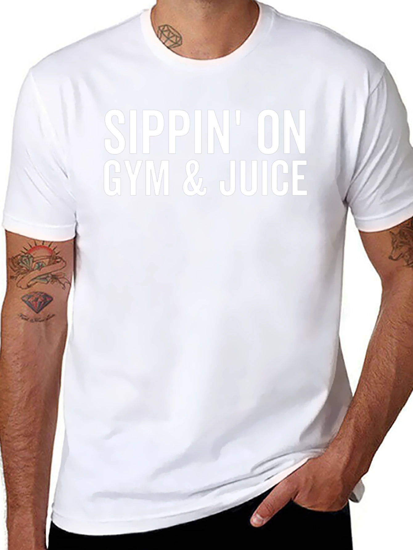 Sippin On Gym & Juice Graphic Tee