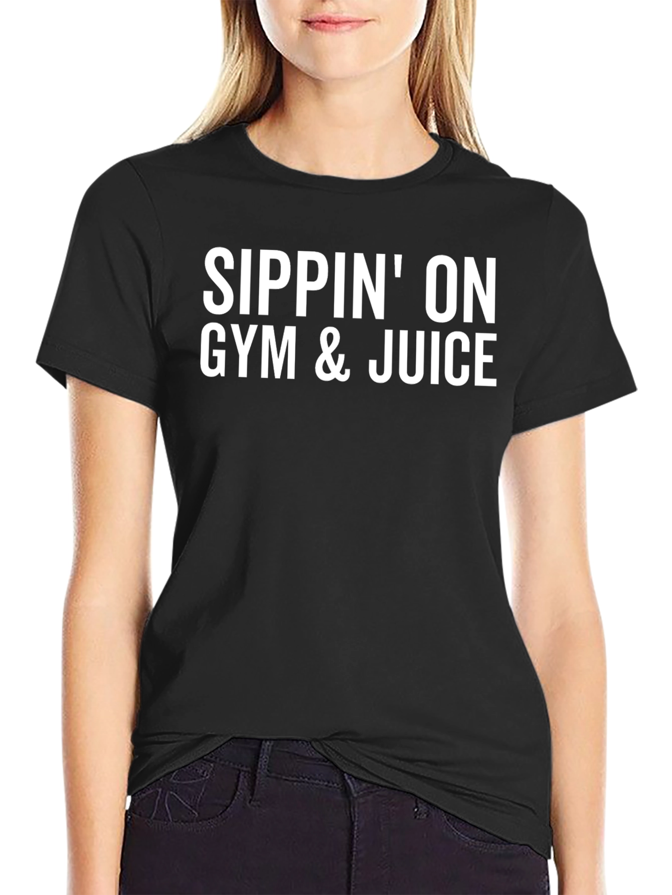 Sippin On Gym & Juice Graphic Tee