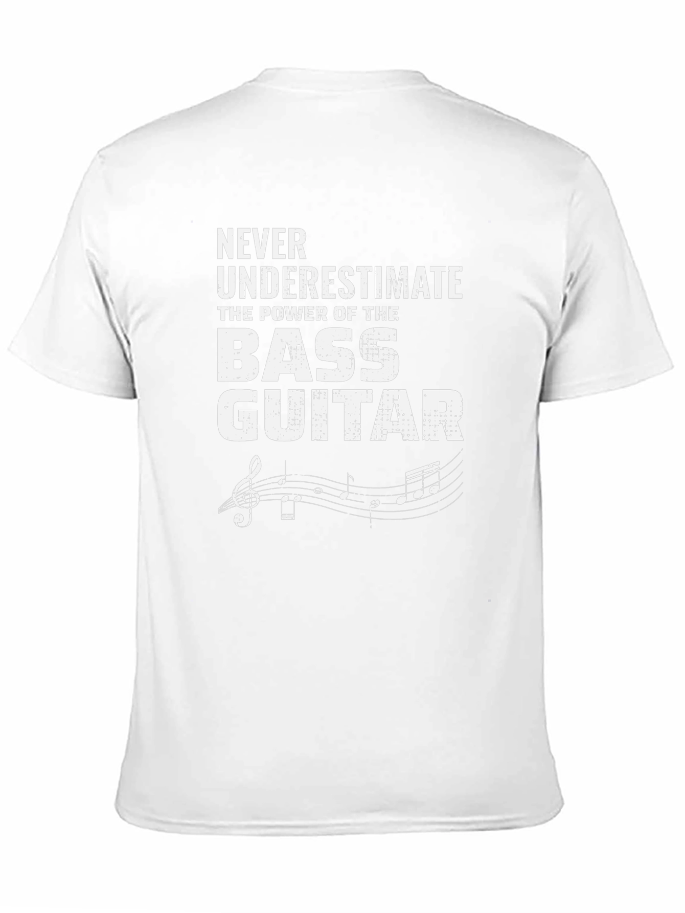 Bass Guitar Power T-Shirt - Musician Tee