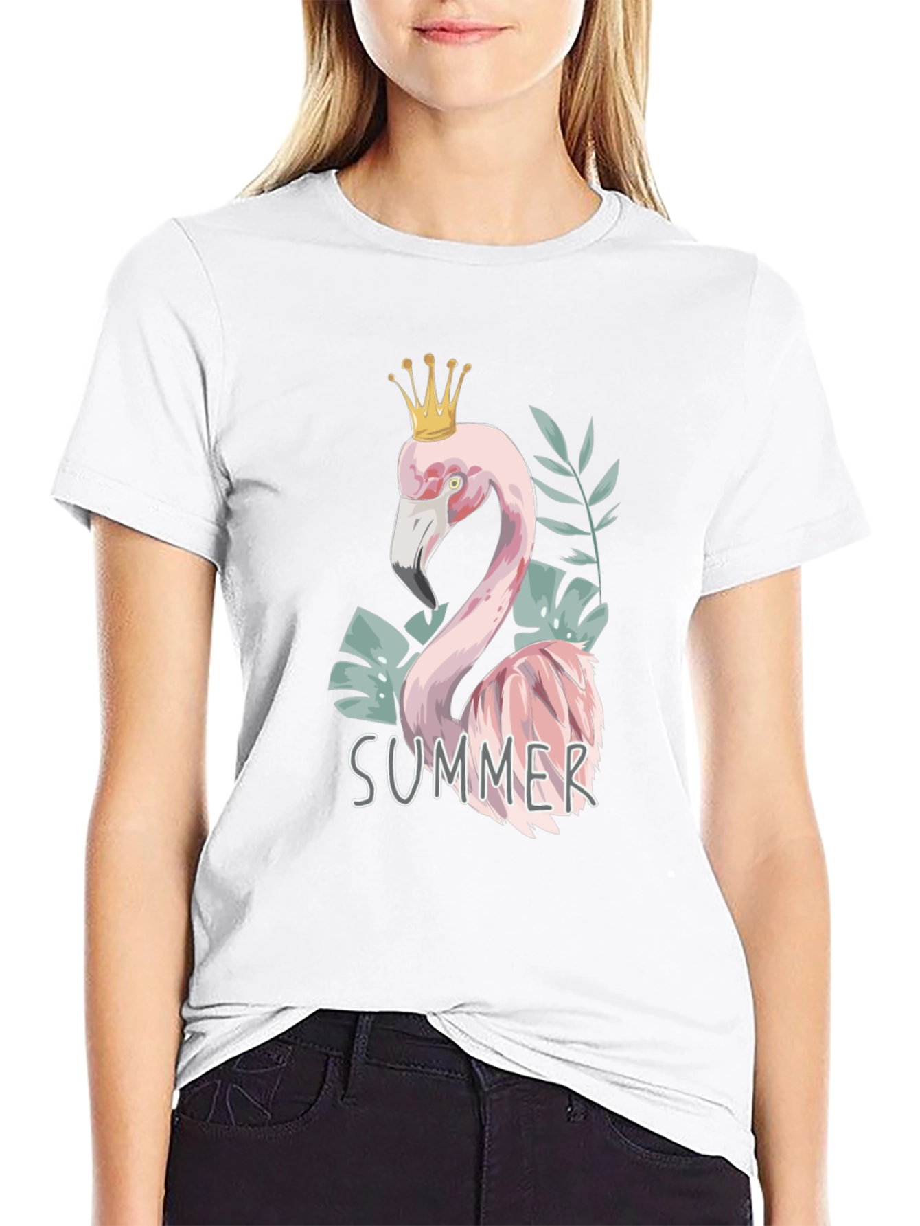 Summer Flamingo Tee